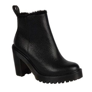 Dr. Martens Magdalena Fur Lined Ankle Boots